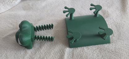 Chunky Frog Toilet Roll Holder – Quirky 3D Printed Bathroom Decor
