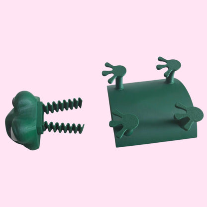 Chunky Frog Toilet Roll Holder – Quirky 3D Printed Bathroom Decor