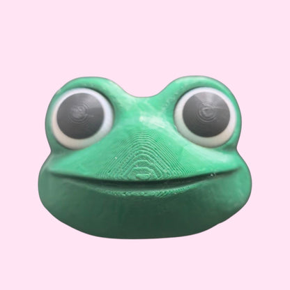 Chunky Frog Toilet Roll Holder – Quirky 3D Printed Bathroom Decor