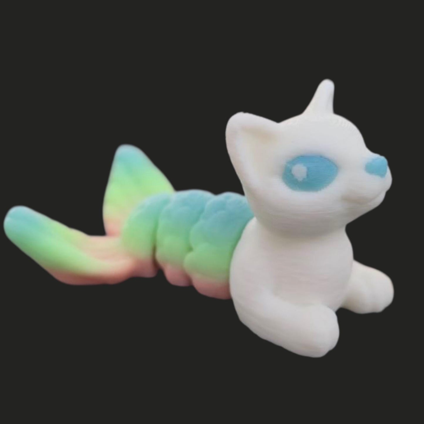The Hatchling Collection with Egg – 5 Baby Mythical Creatures + Egg Home – 3D Printed Fantasy Figurine Set – Cute Collectible Gift
