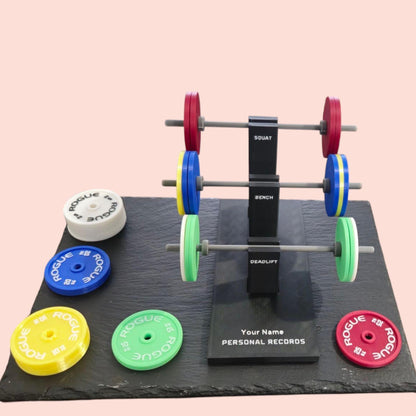 Personal Lifting Tracker Board – Weightlifting Log for Powerlifters & CrossFit – Track PRs up to 470kg – Gym Progress Board