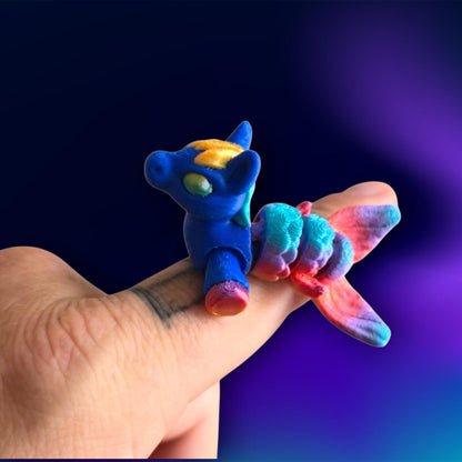Hippocampus Hatchling Collection –3D Printed Fantasy Sea Creature Figurines–Mythical Ocean Baby Dragon Decor–Unique Gift for Fantasy Lovers"