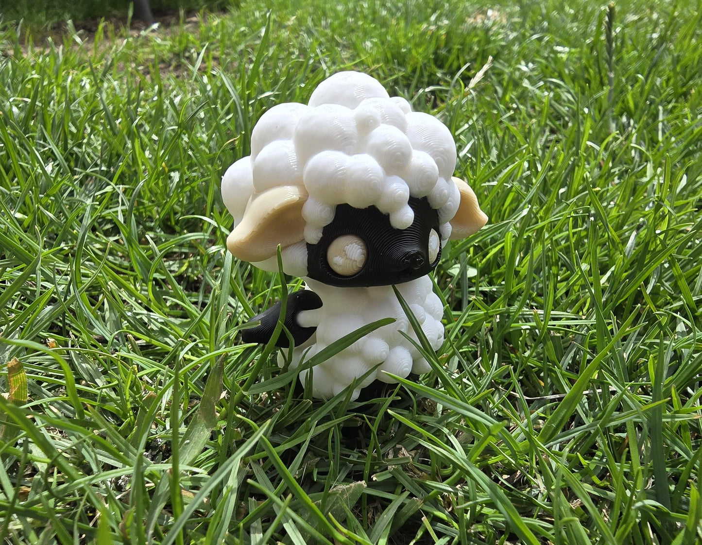 Sheep Pixie –3D Printed Fantasy Creature Figurine – Whimsical Fae Animal –Cute Magical Shelf Decor – Unique Gift for Fairy & Mythical Lovers
