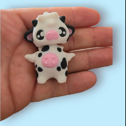 Articulated Cow Fidget  – 3D Printed Sensory Aid – ADHD Stress Relief – Cute PLA Desk Pet – Moo-ving Fidget for Tactile Fun