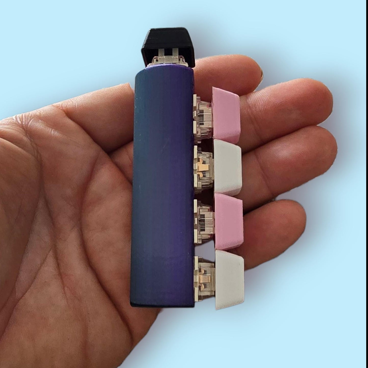 Five Finger Fidget Clicker –Sensory Stim – ADHD/Anxiety Relief – Tactile Hand Clicker –Portable Fidget Tool