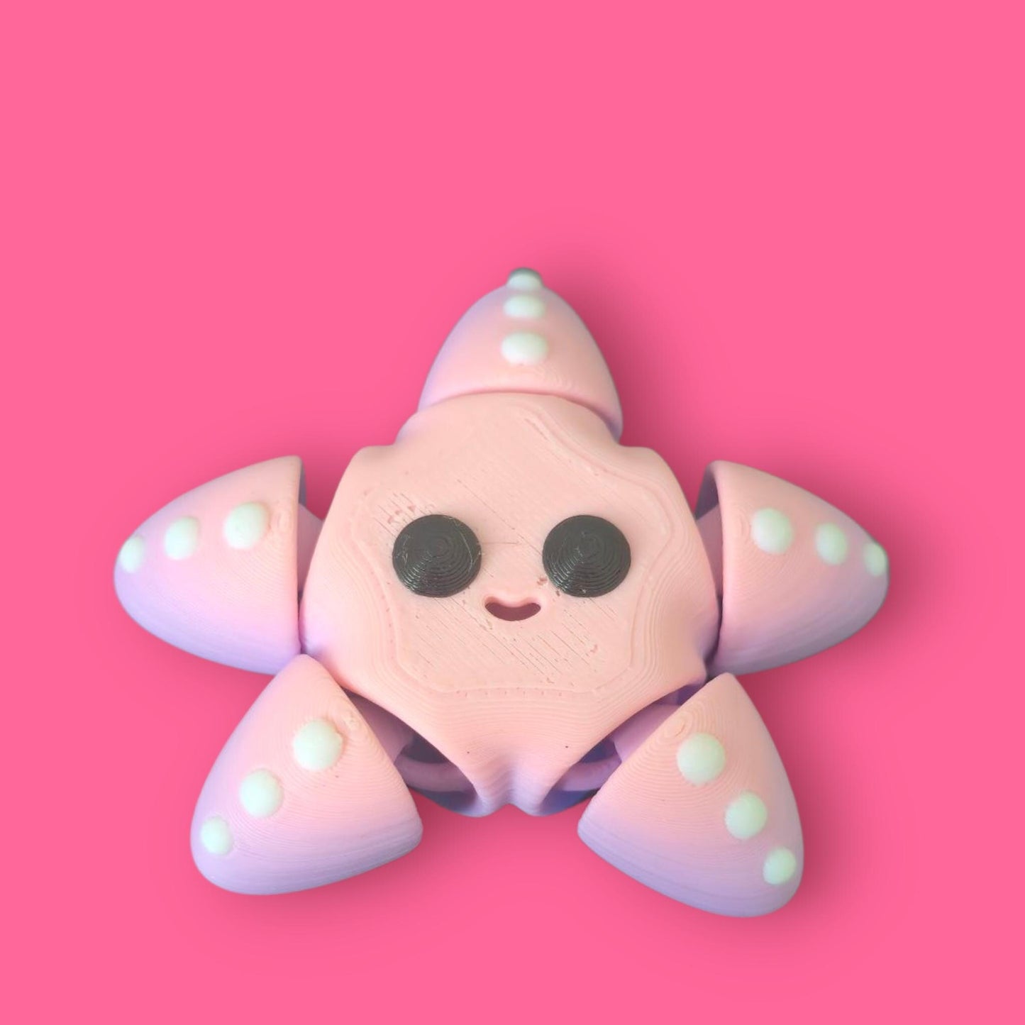 Articulated Baby Starfish Fidget – Sensory Relief, 3D Printed Cute Sea Creature